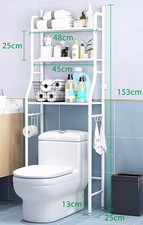 3 Tier Over Toilet Storage
