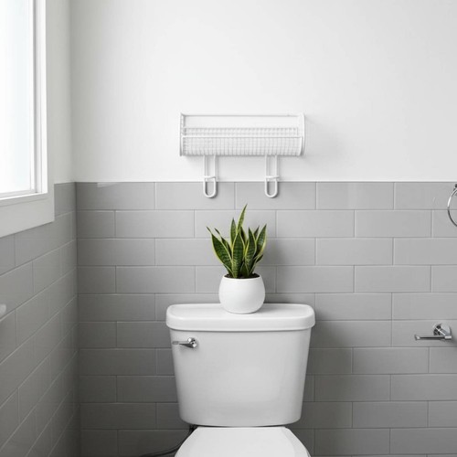 Over the toilet storage rack - the,