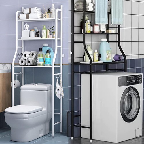 Tier over toilet - over, laundry