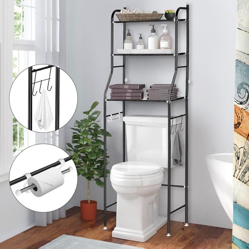 Tier over toilet - over, storage