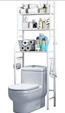 3 Tier Over Toilet Storage