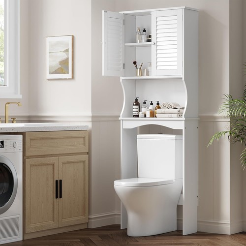 Tier over toilet bathroom - tier,