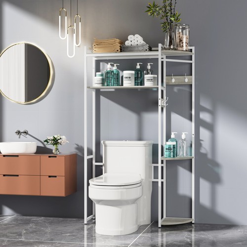 Tier over toilet - 3-tier, storage