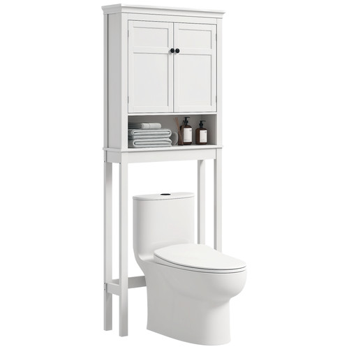 Homcom over toilet storage - homcom,